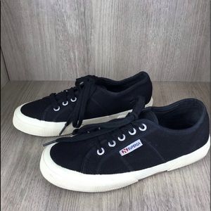 Superga Cotu Unisex Black Sneakers